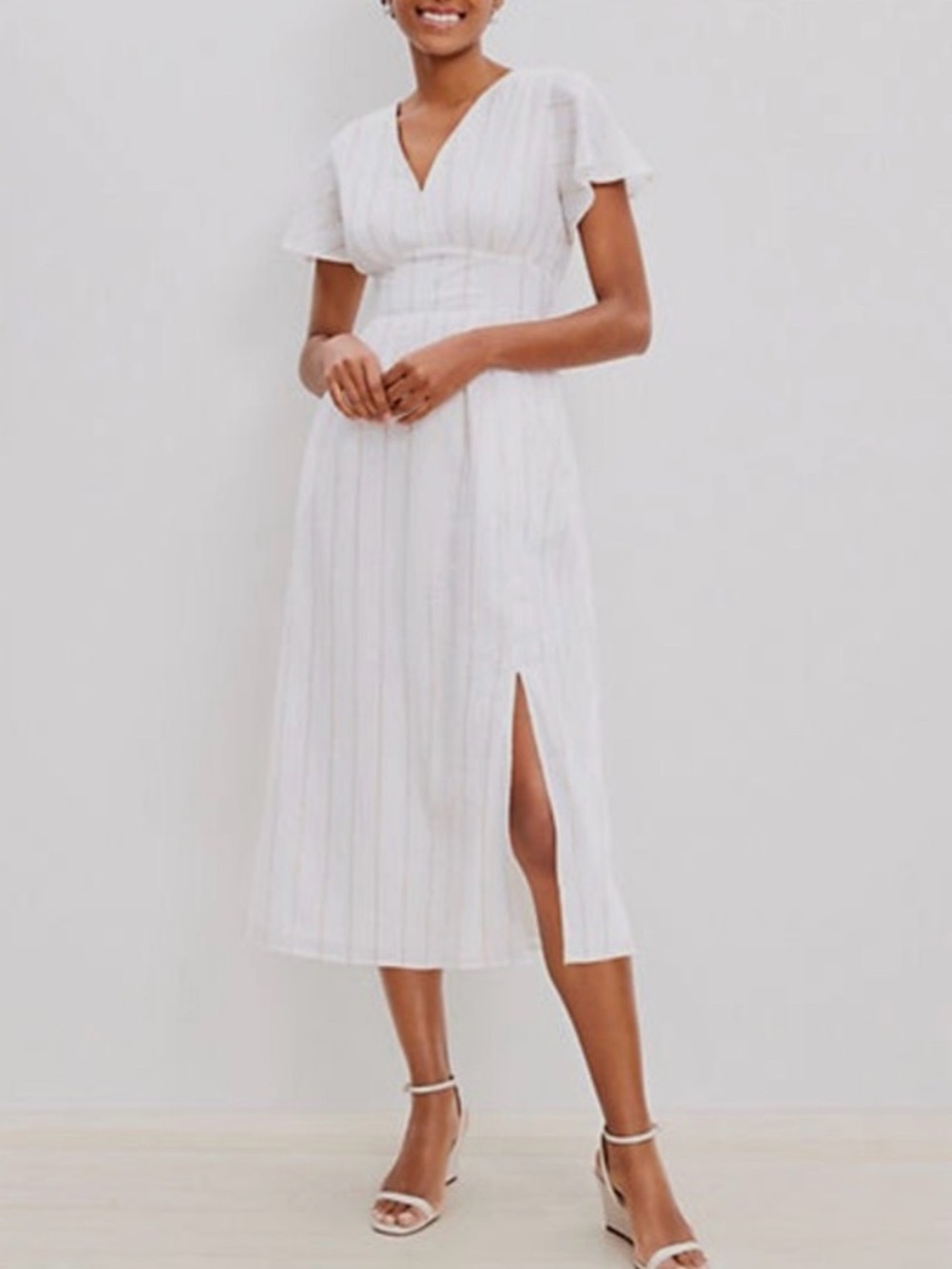 Cotton blend dress nwot